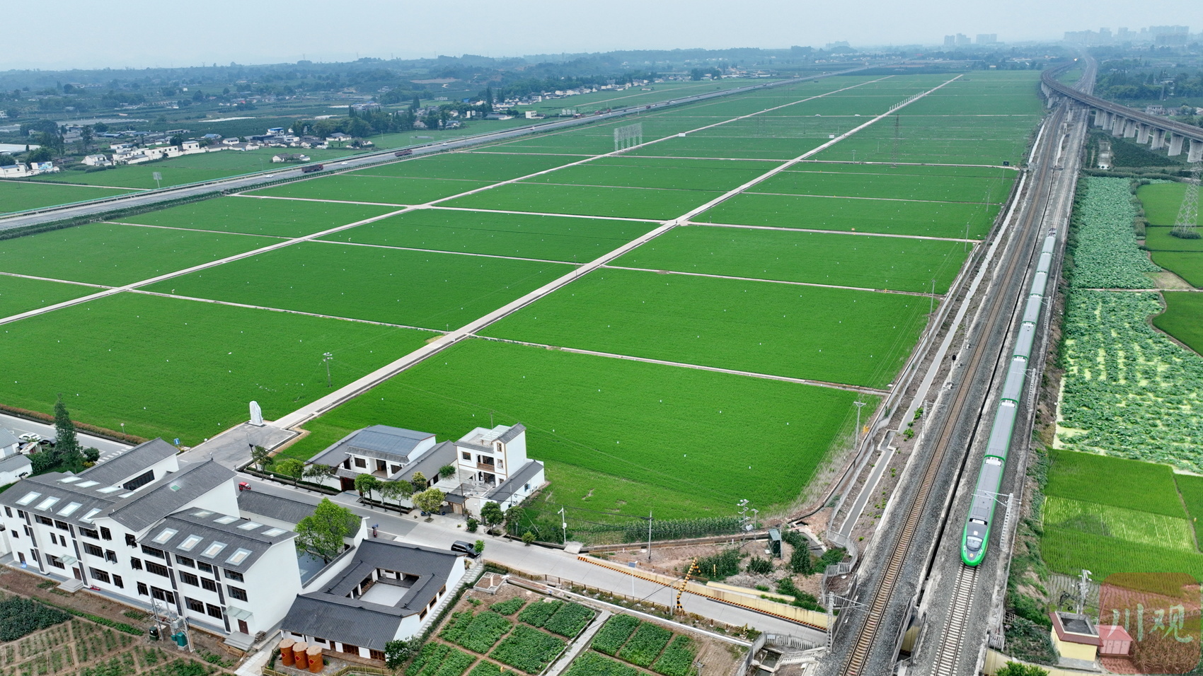 四川累計建成5476萬畝高標準農田